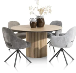 Henders en Hazel Pavie Rond Eettafel