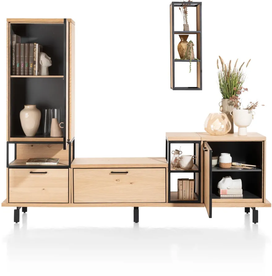 Henders en Hazel Ridge 1-deurs Kast