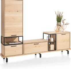 Henders en Hazel Ridge 1-deurs Kast