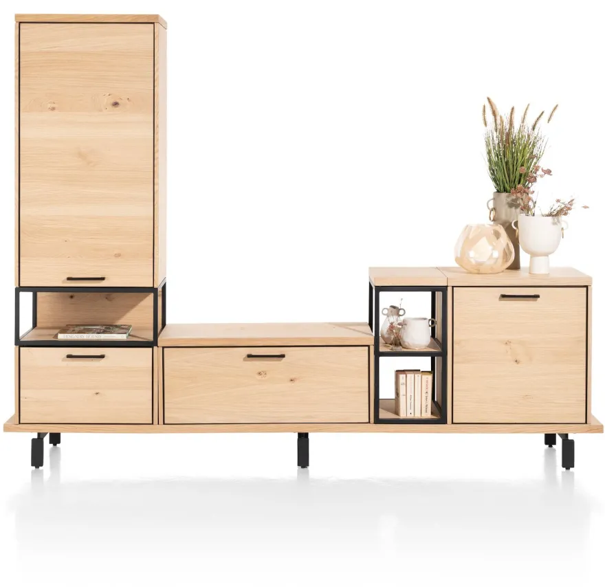 Henders en Hazel Ridge 1-deurs Kast