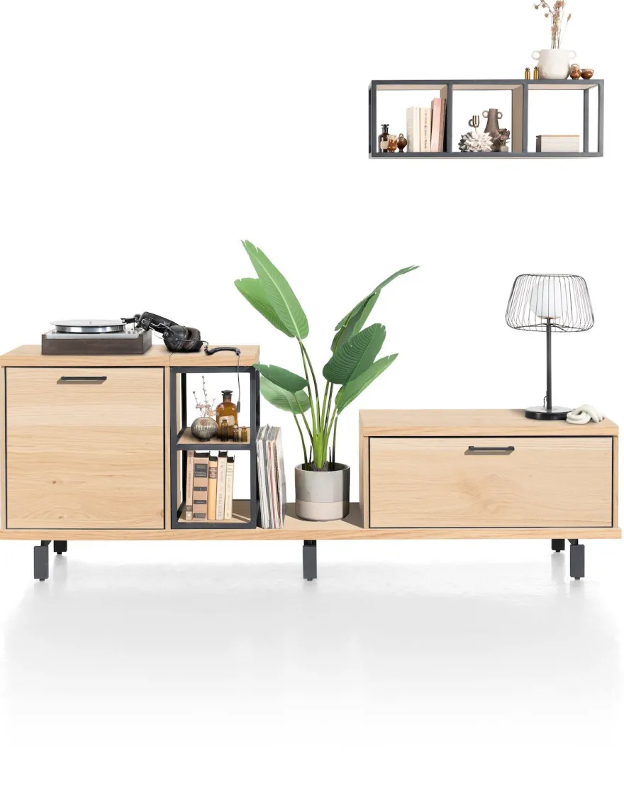 Henders en Hazel Ridge 1-deurs Kast
