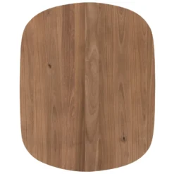 Henders en Hazel Trapani Ovale Centrale Teenpoot Eettafel