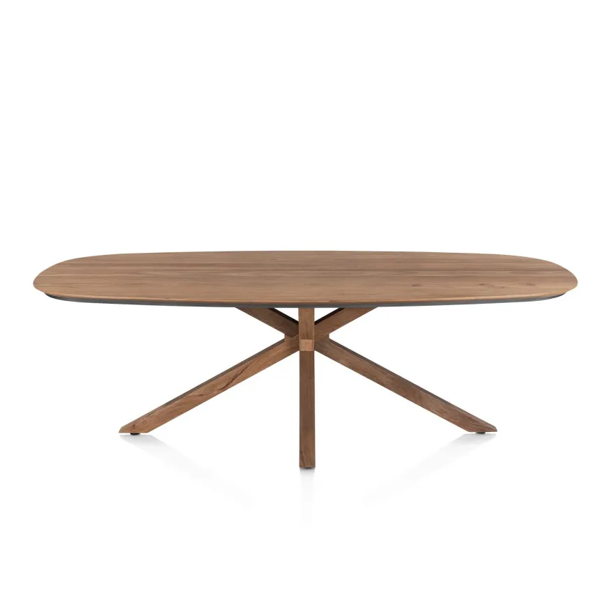 Henders en Hazel Trapani Ovale Eettafel
