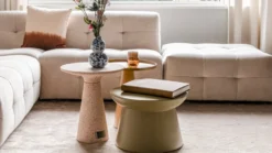 HKLIVING Earthenware XL Bijzettafel