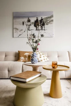 HKLIVING Earthenware XL Bijzettafel