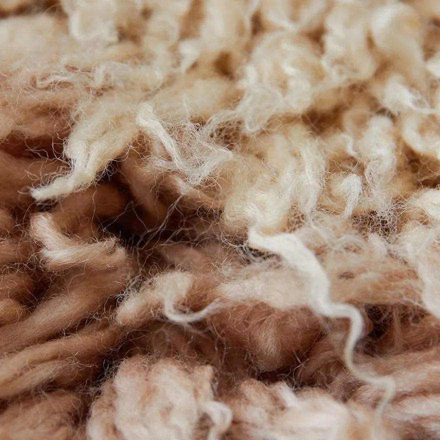 HKLIVING Fluffy Square Vloerkleed