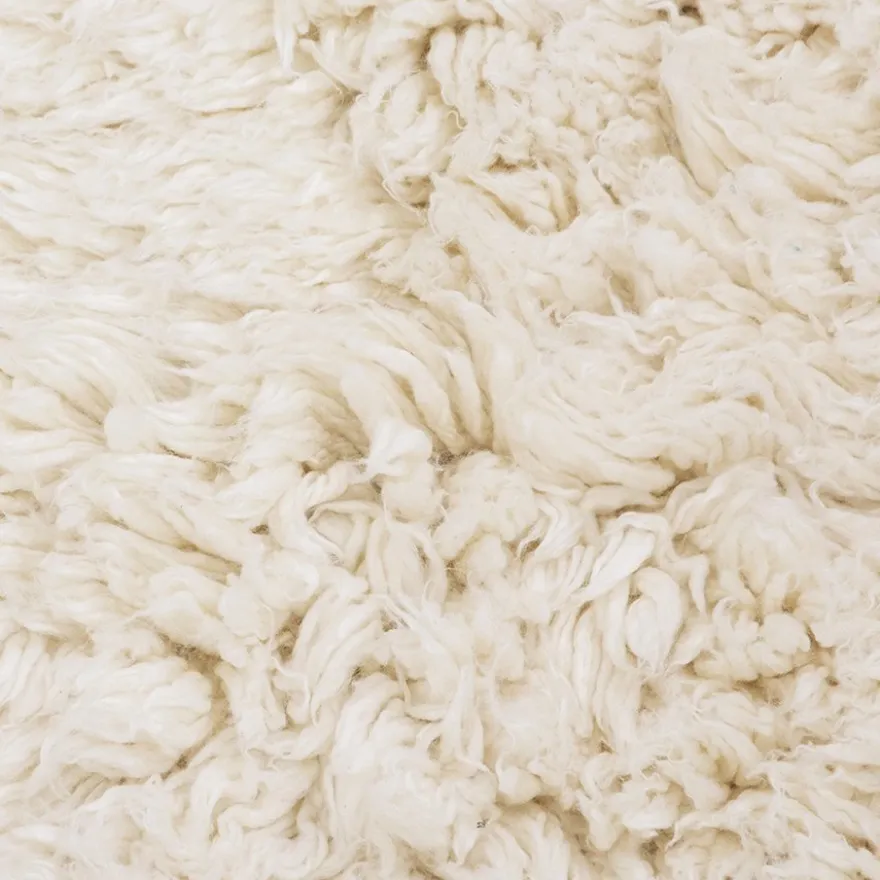 HKLIVING Fluffy Square Vloerkleed