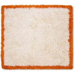 HKLIVING Fluffy Square Vloerkleed