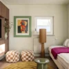 HKLIVING Round Woolen Rug Seaweed Vloerkleed