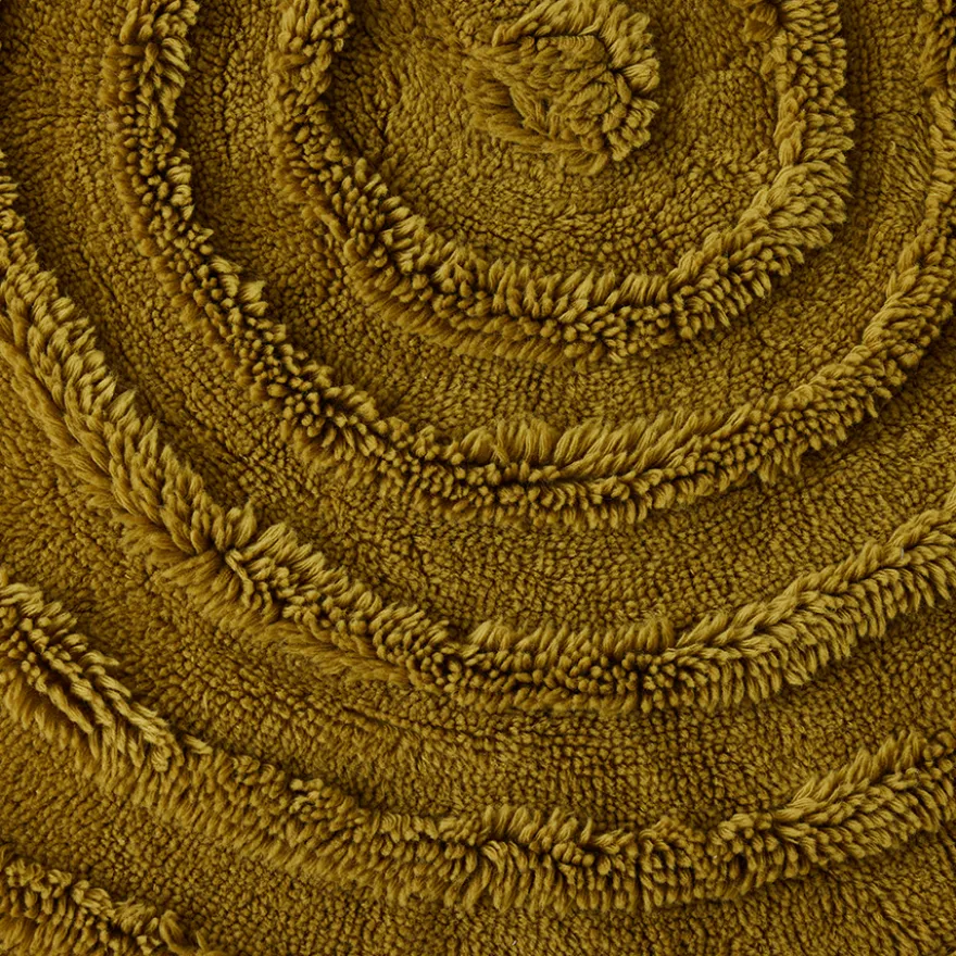 HKLIVING Round Woolen Rug Seaweed Vloerkleed