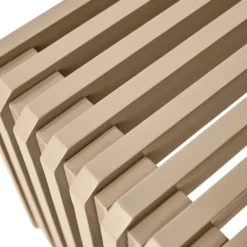 HKLIVING Slatted L Bank