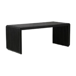 HKLIVING Slatted M Bank