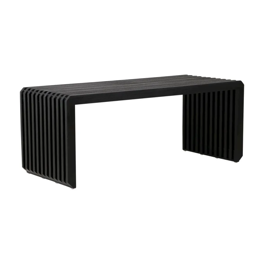 HKLIVING Slatted M Bank