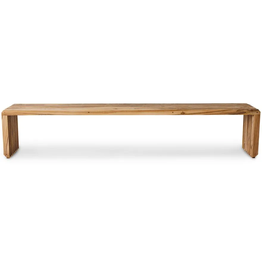 HKLIVING Slatted XL Bank