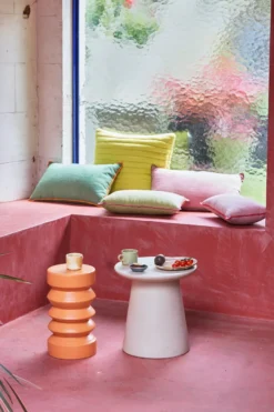 HKLIVING Stoneware Bijzettafel