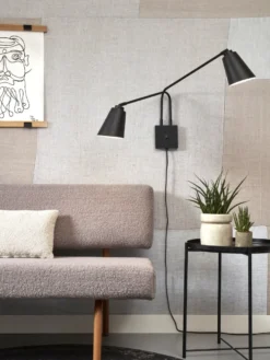 It's about RoMi Bremen 2 spots Wandlamp