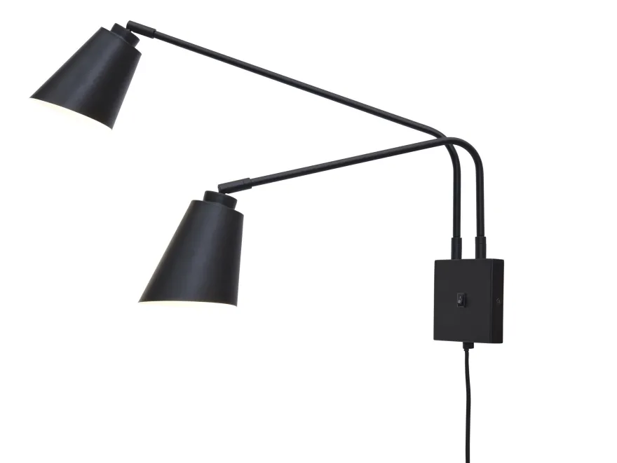 It's about RoMi Bremen 2 spots Wandlamp