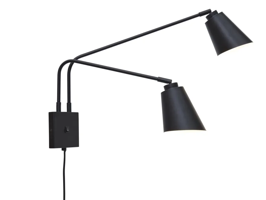It's about RoMi Bremen 2 spots Wandlamp