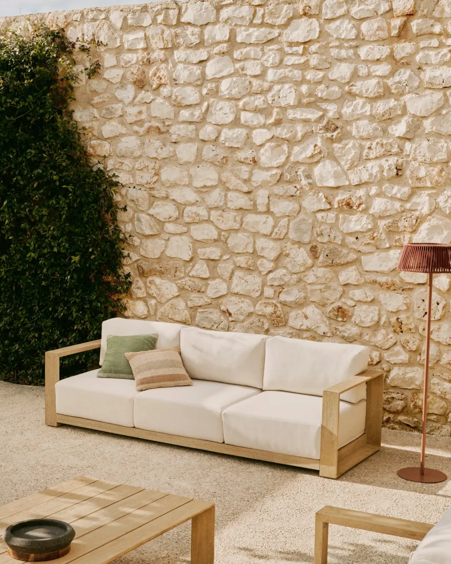 Kave Home Ambra 3-Zitsbank