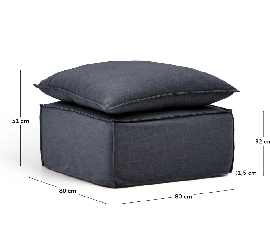 Kave Home Anarela Hocker