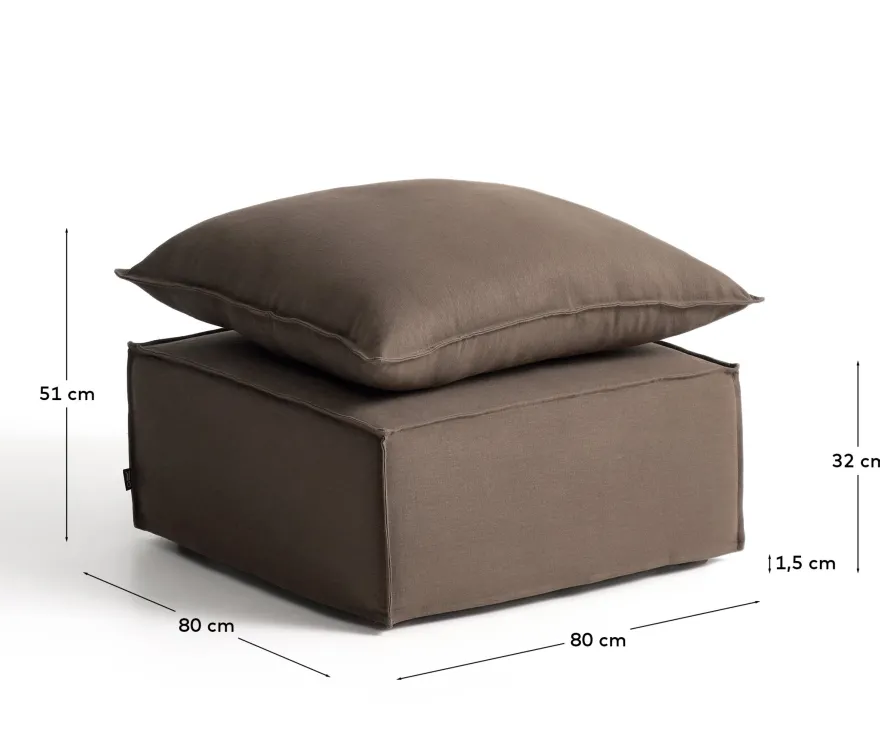 Kave Home Anarela Hocker