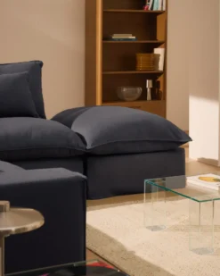 Kave Home Anarela 2-Zitsbank + Hocker