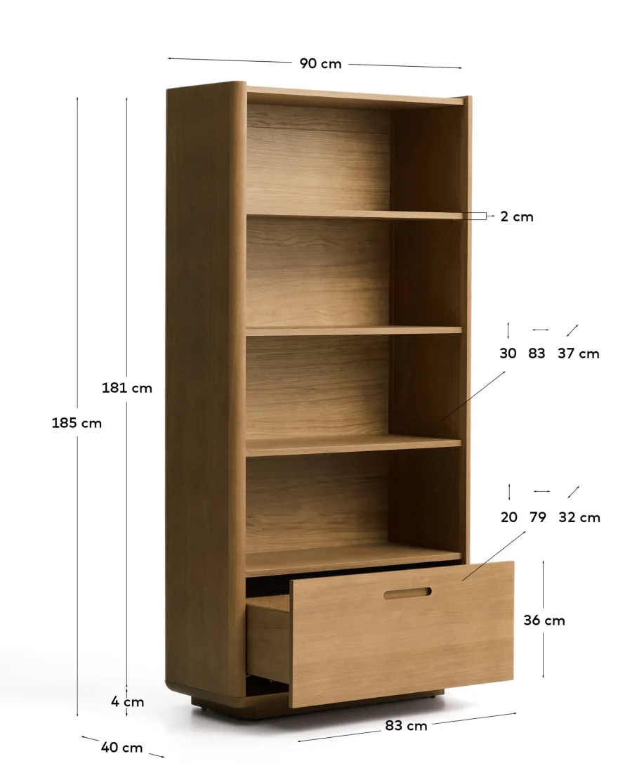 Kave Home Arelida Vitrinekast