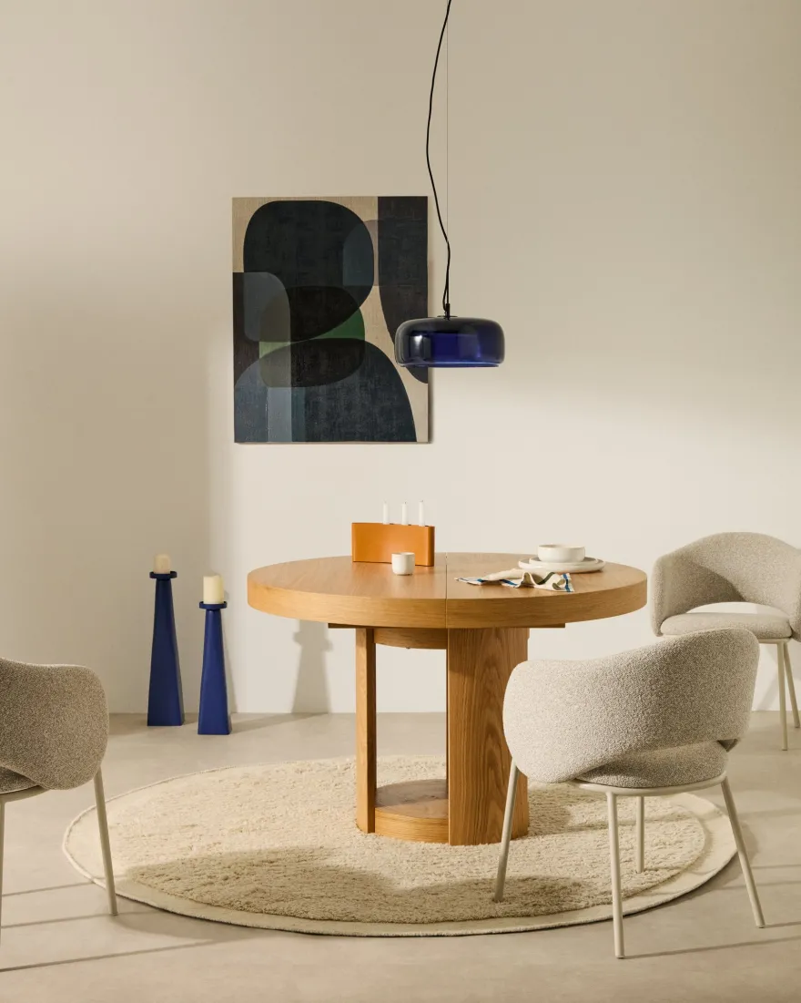 Kave Home Artis Uitschuifbare Eettafel