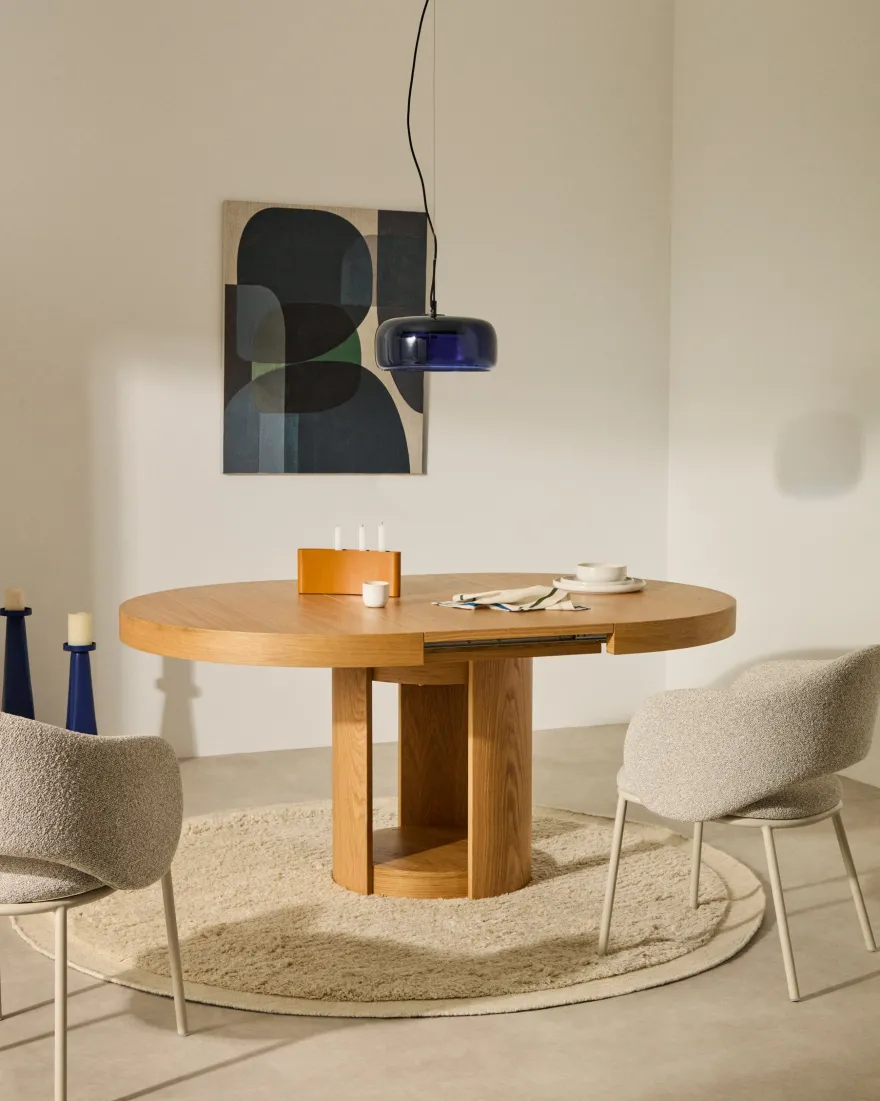 Kave Home Artis Uitschuifbare Eettafel