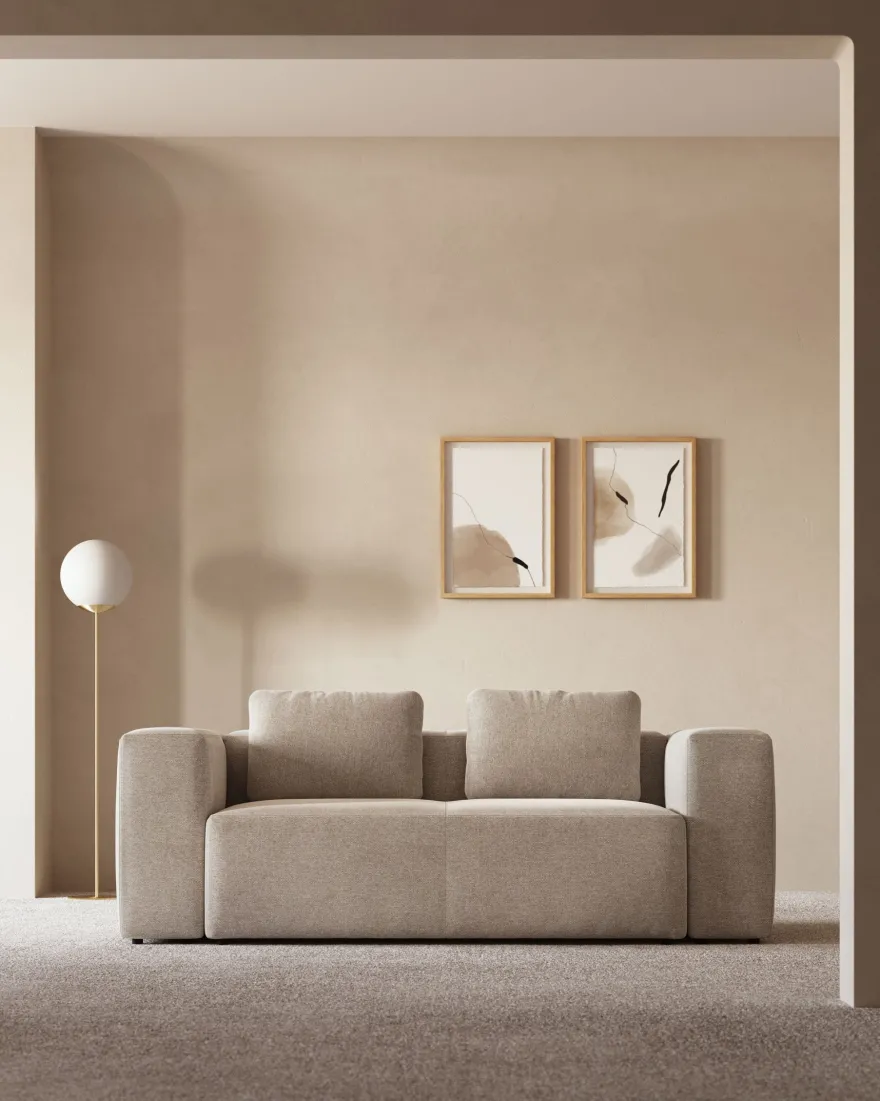 Kave Home Blok 2-Zitsbank