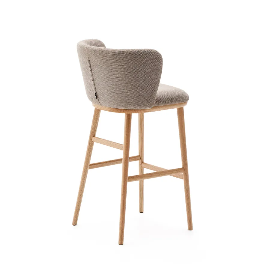 Kave Home Ciselia Hoog Barstoel
