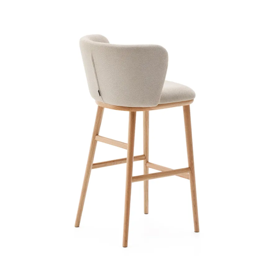Kave Home Ciselia Hoog Barstoel