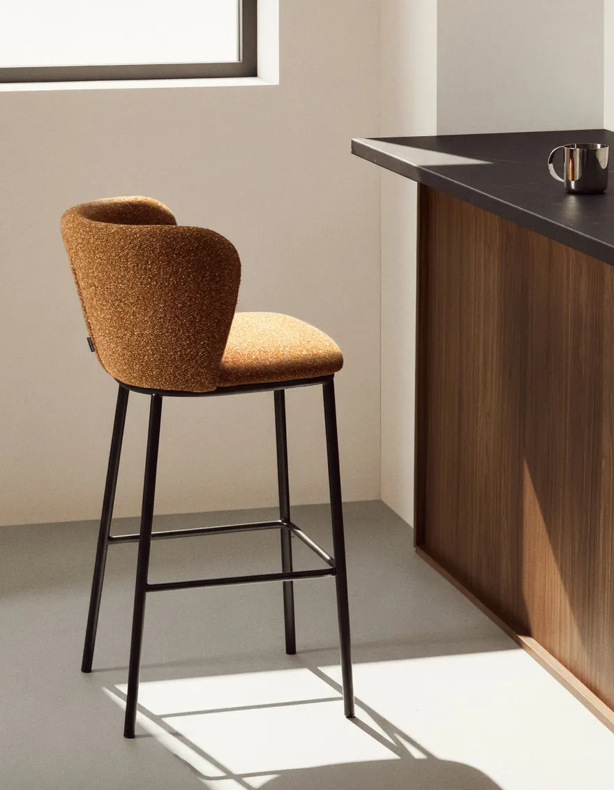 Kave Home Ciselia Hoog Barstoel