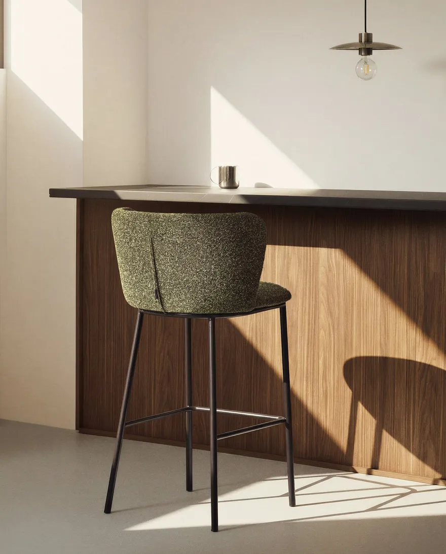 Kave Home Ciselia Hoog Barstoel