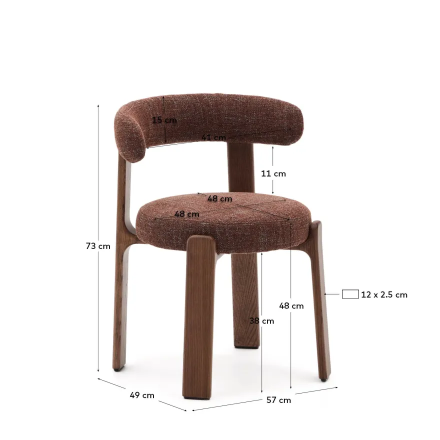 Kave Home Granite Eetkamerstoel