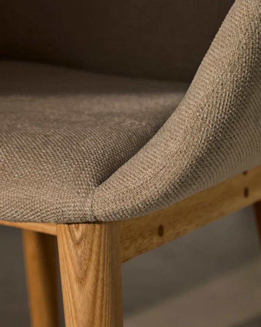 Kave Home Konna Essenhout Eetkamerstoel