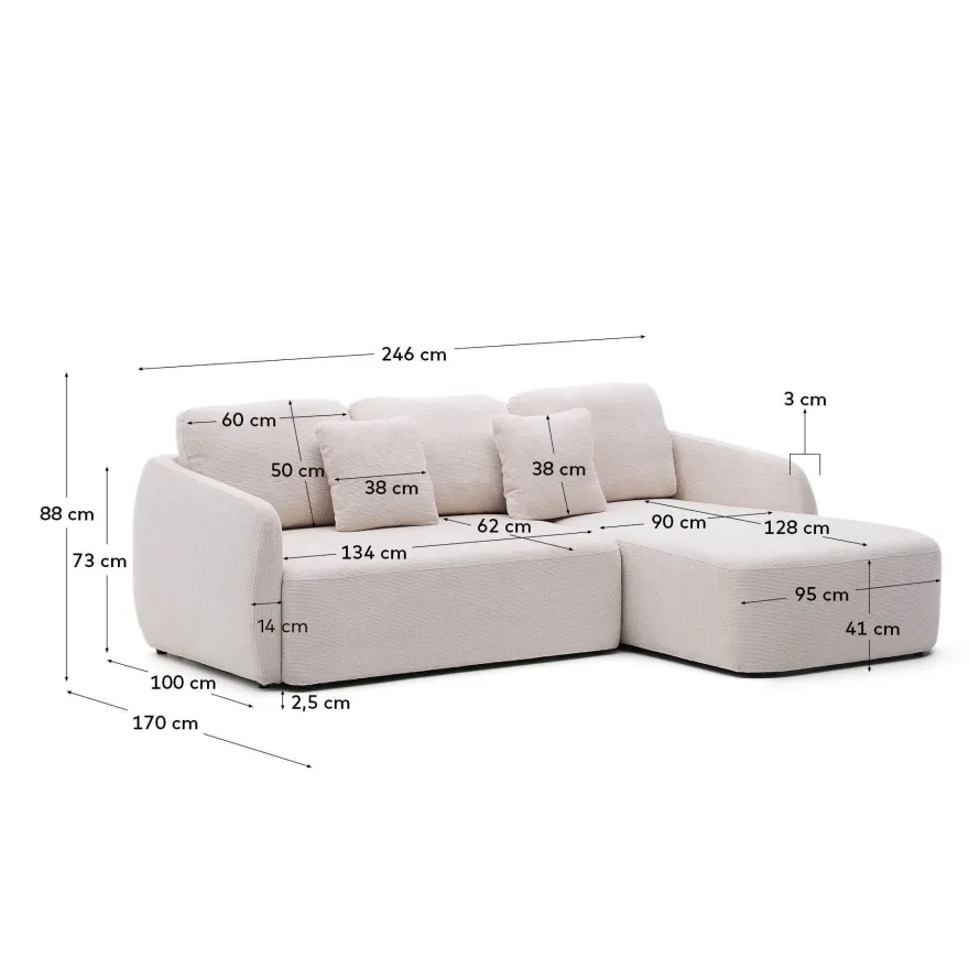 Kave Home Laira Slaapbank