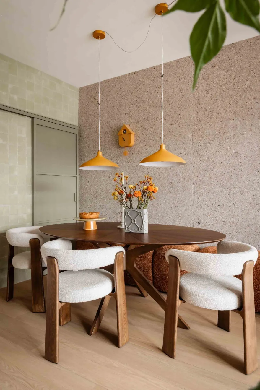 Kave Home Naanim Bruin Eettafel