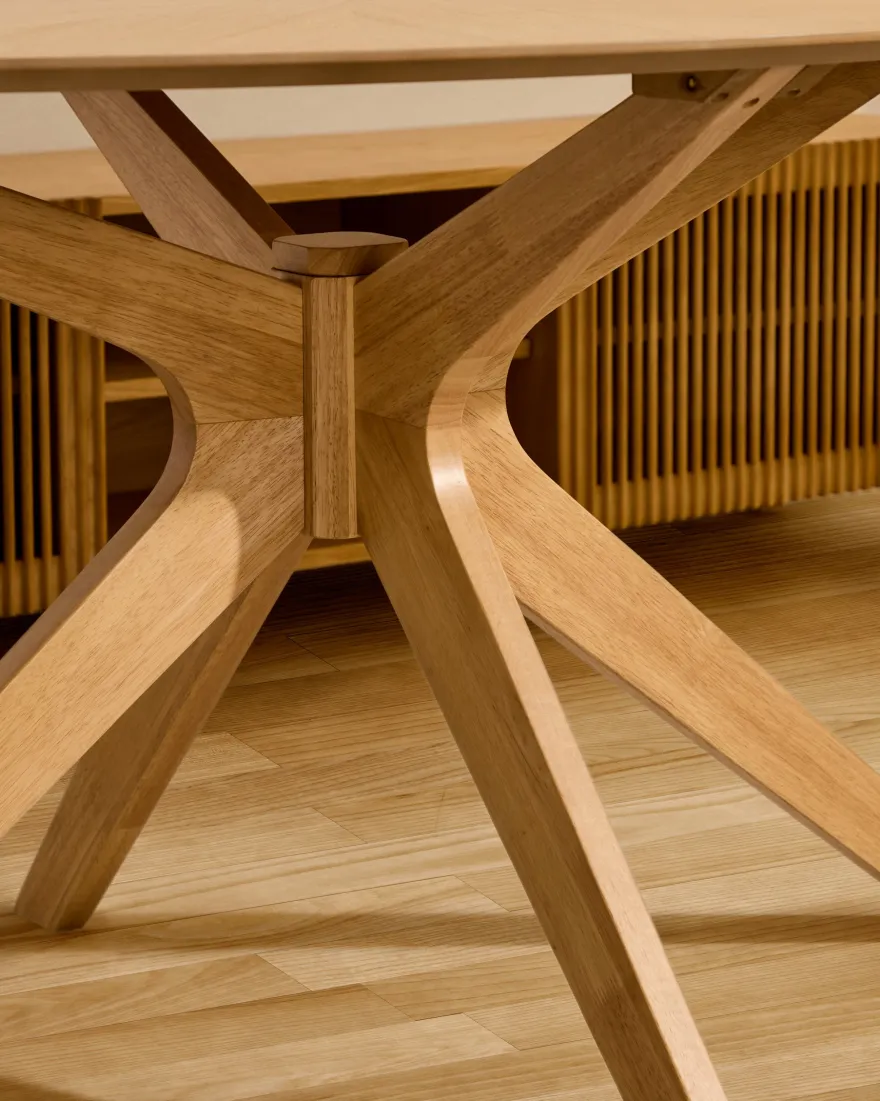Kave Home Naanim Naturel Eettafel
