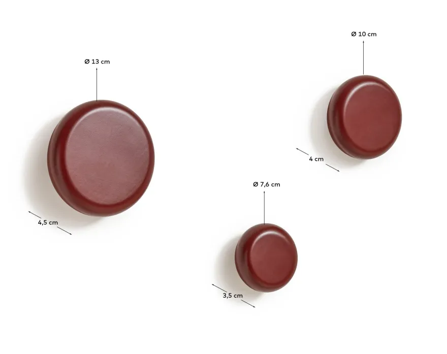 Kave Home Nadue (Set 3) Kapstok