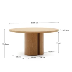 Kave Home Nealy Rond Eettafel