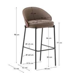 Kave Home Neom Hocker