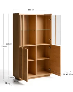 Kave Home Onix Vitrinekast