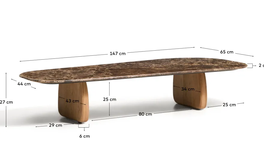 Kave Home Pirita Salontafel