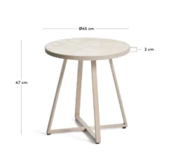 Kave Home Tella Bijzettafel