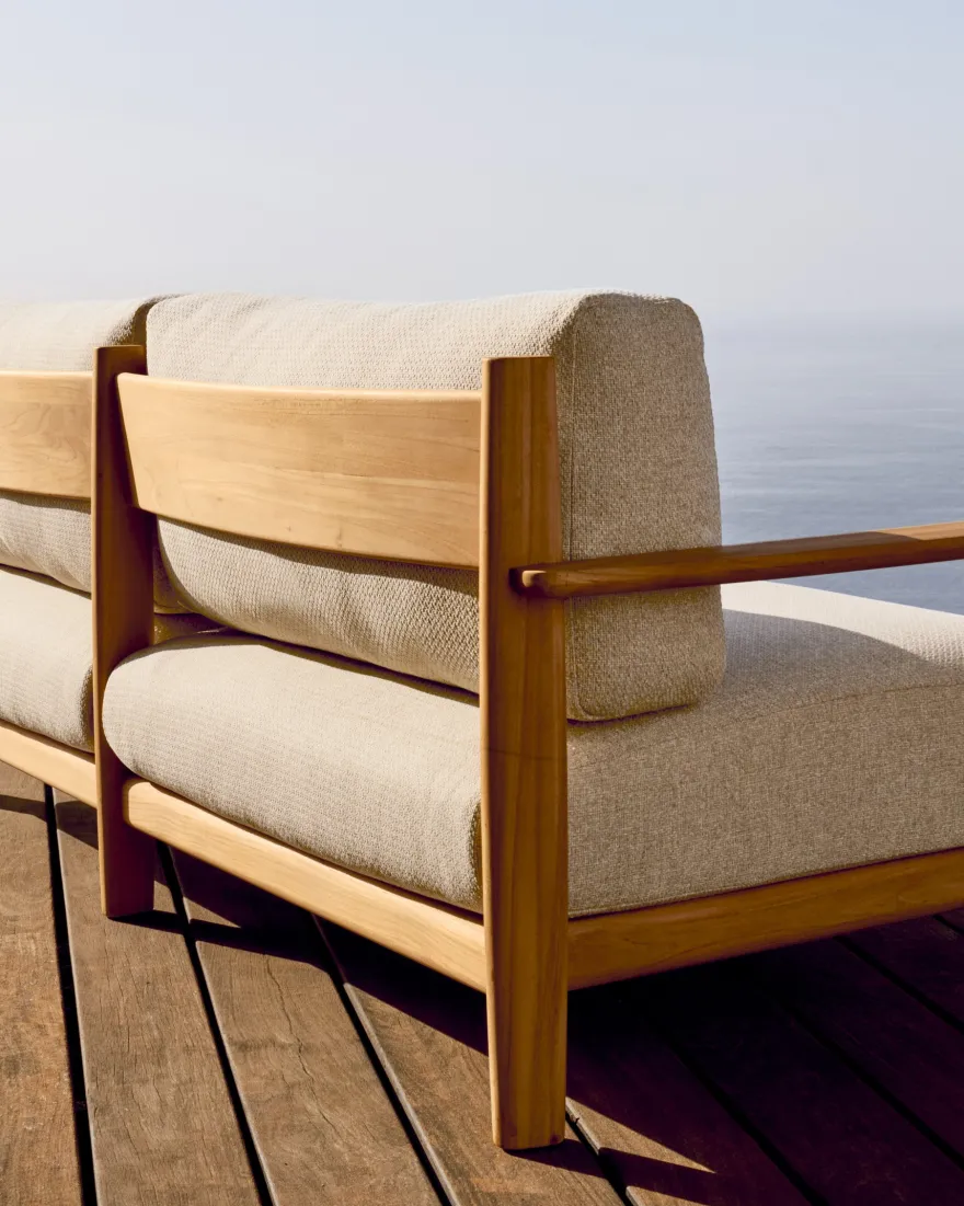 Kave Home Tirant Outdoor 3-Zitsbank