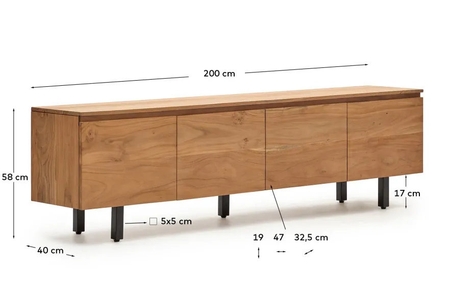 Kave Home Uxue Tv-meubel