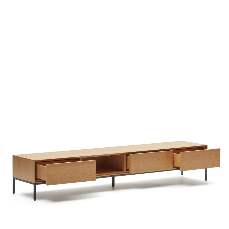Kave Home Vedrana Eiken Tv-meubel