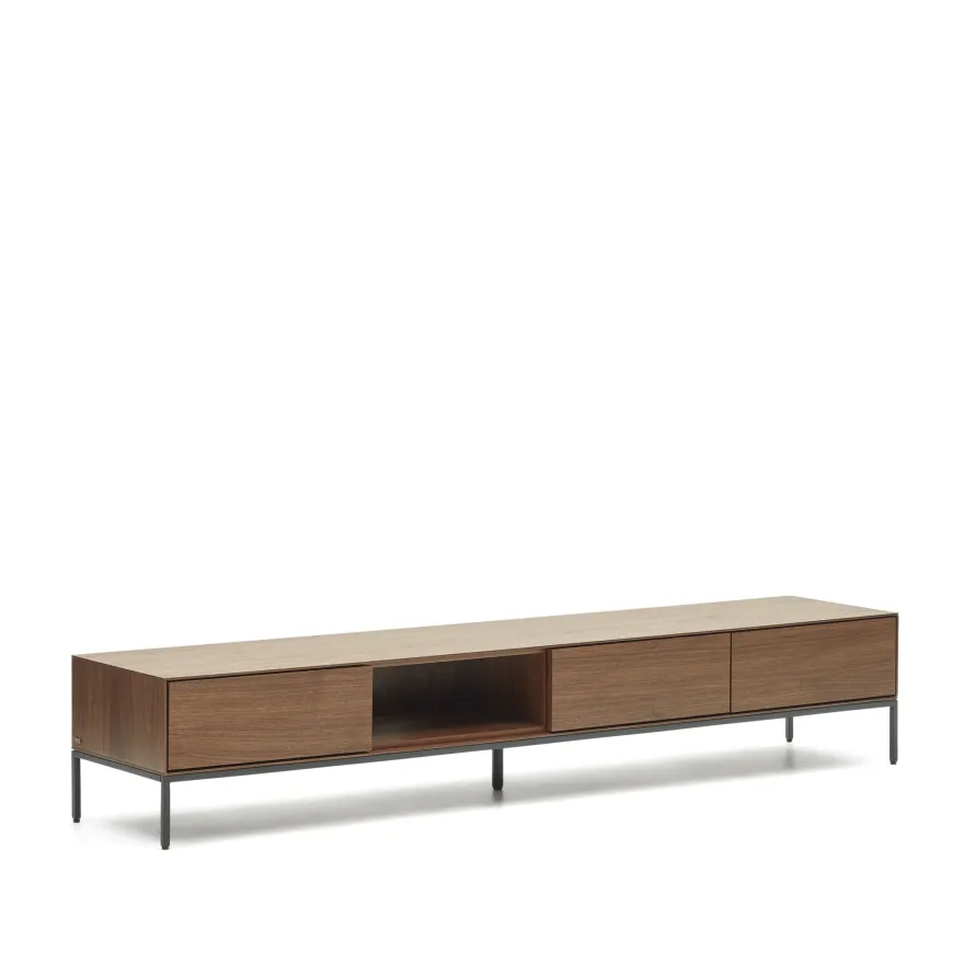Kave Home Vedrana Walnoot Tv-meubel