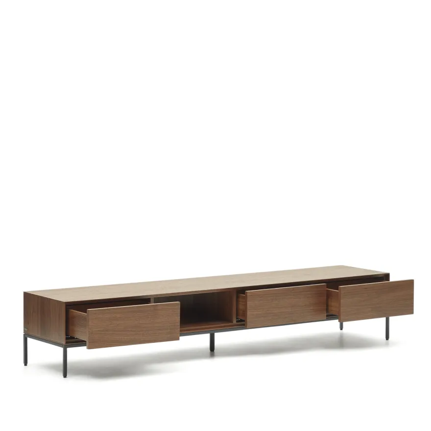 Kave Home Vedrana Walnoot Tv-meubel